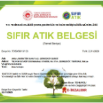 Zero Waste Certificate