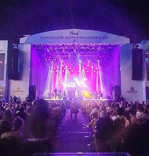  UNINTERRUPTED ENERGY SUPPORT FOR OPEN-AIR CONCERTS