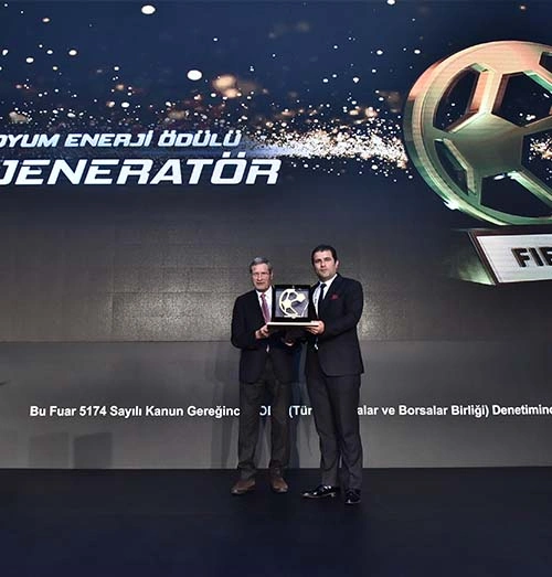 ENERGY AWARD FROM THE FOOTBALL WORLD