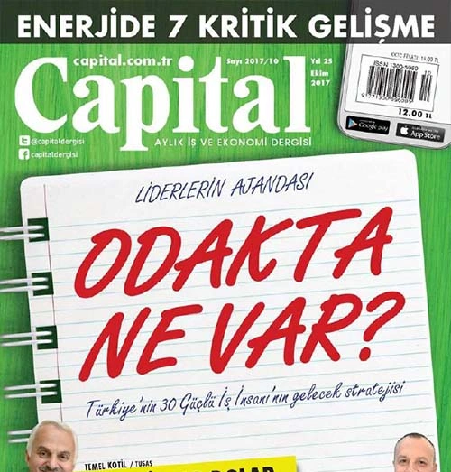 CEMİL KAZANCI – Capital Magazine Interview