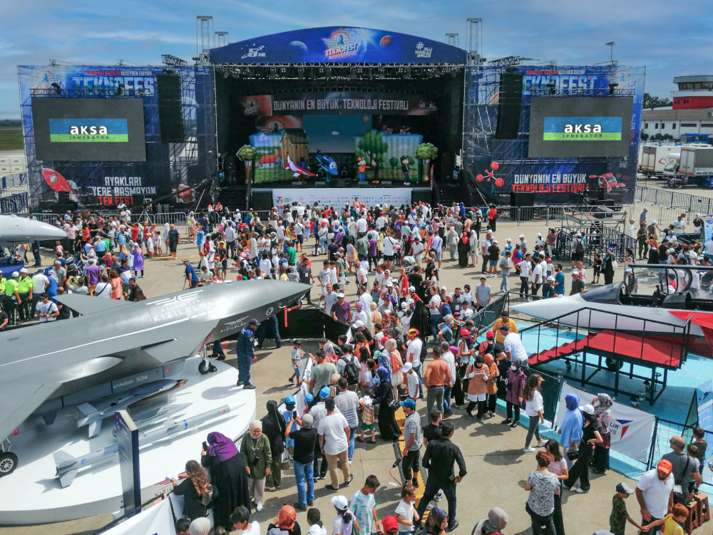 Teknofest’in Enerjisi Aksa’dan